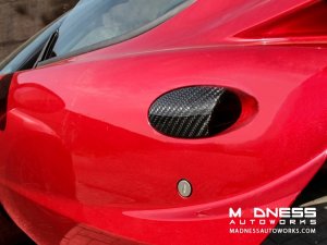 Alfa Romeo 4C Carbon Fiber Exterior Door Handle Trim Set